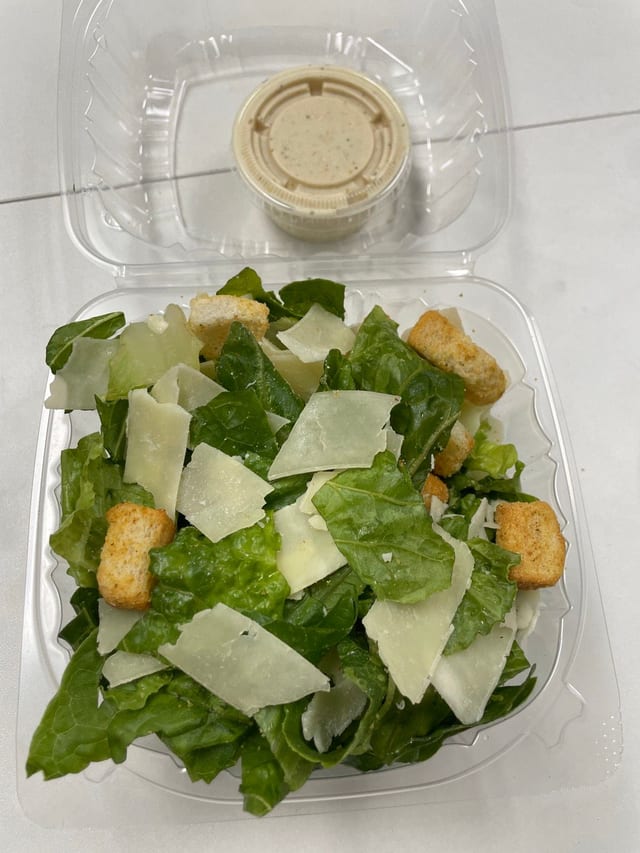 Small Caesar Salad.