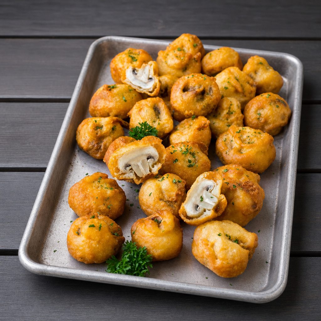 Fried Mushrooms.
