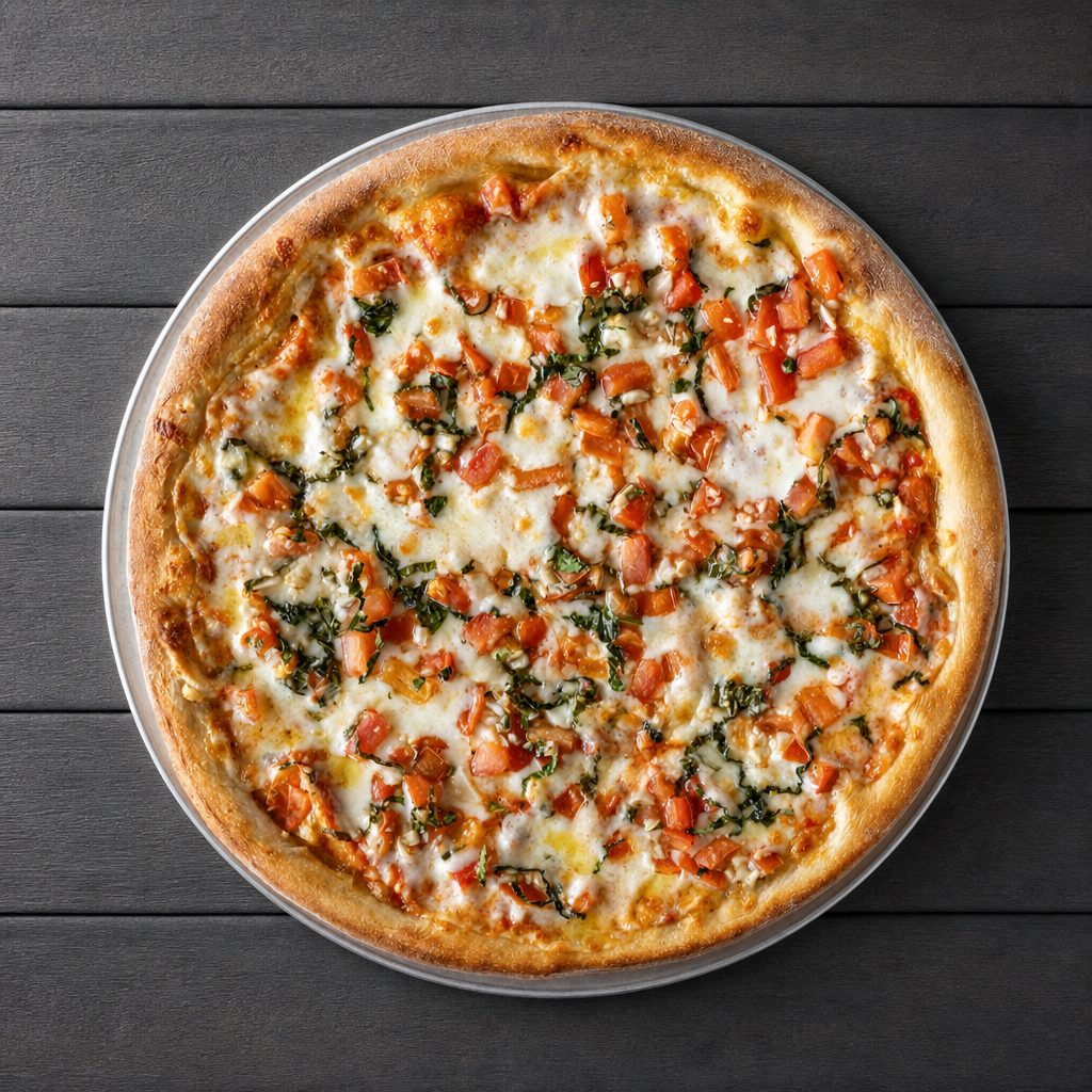 (14in) Margherita Pizza.