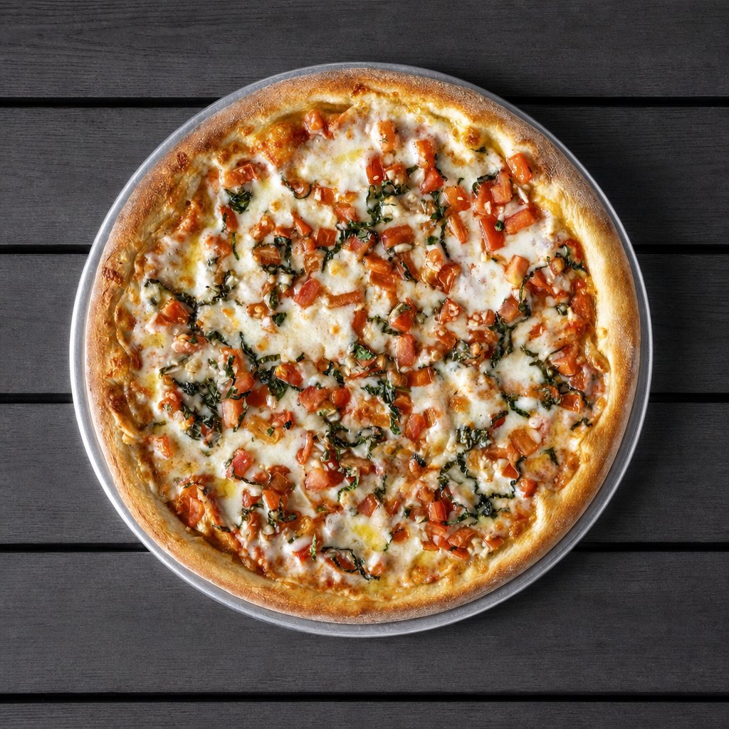 (12in) Margherita Pizza.