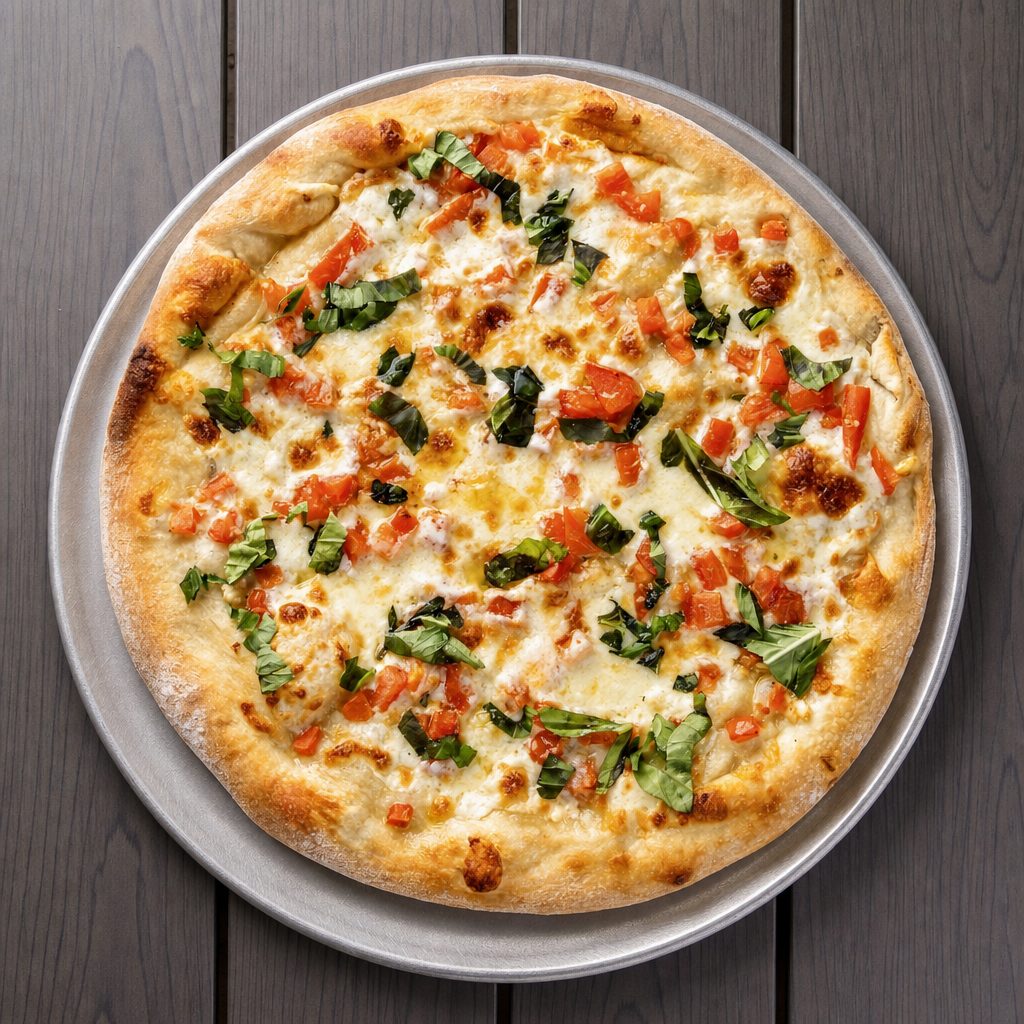 (12in) Caprese Pizza.