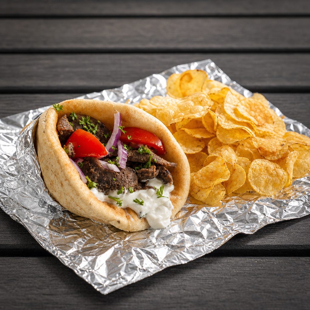 Gyro & A Bag Of Chips.