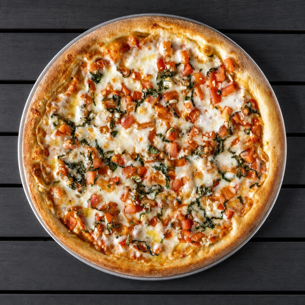 (16in) Margherita Pizza.