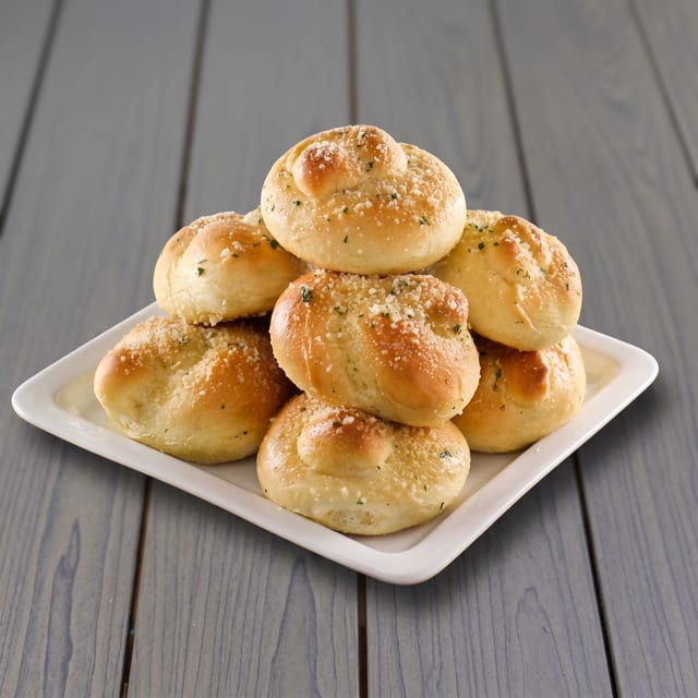 Freshly Baked Garlic Rolls.