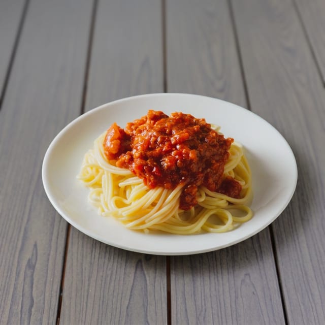 Pasta With Sauce.