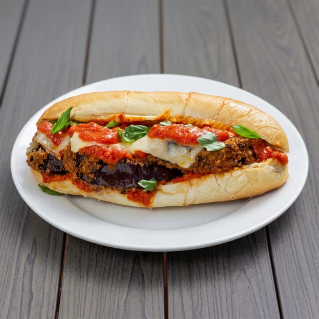 Eggplant Parm.