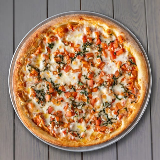 (12in) Margherita Pizza.