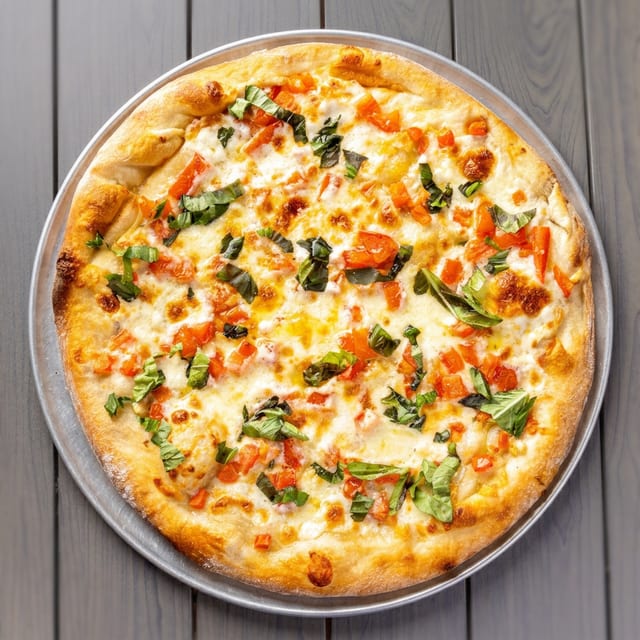 (12in) Caprese Pizza.