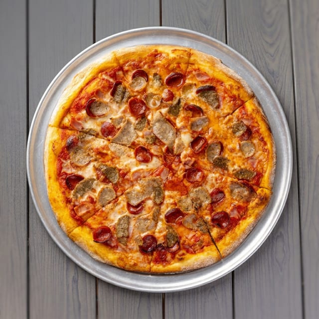 (16in) Meat Lovers Pizza.
